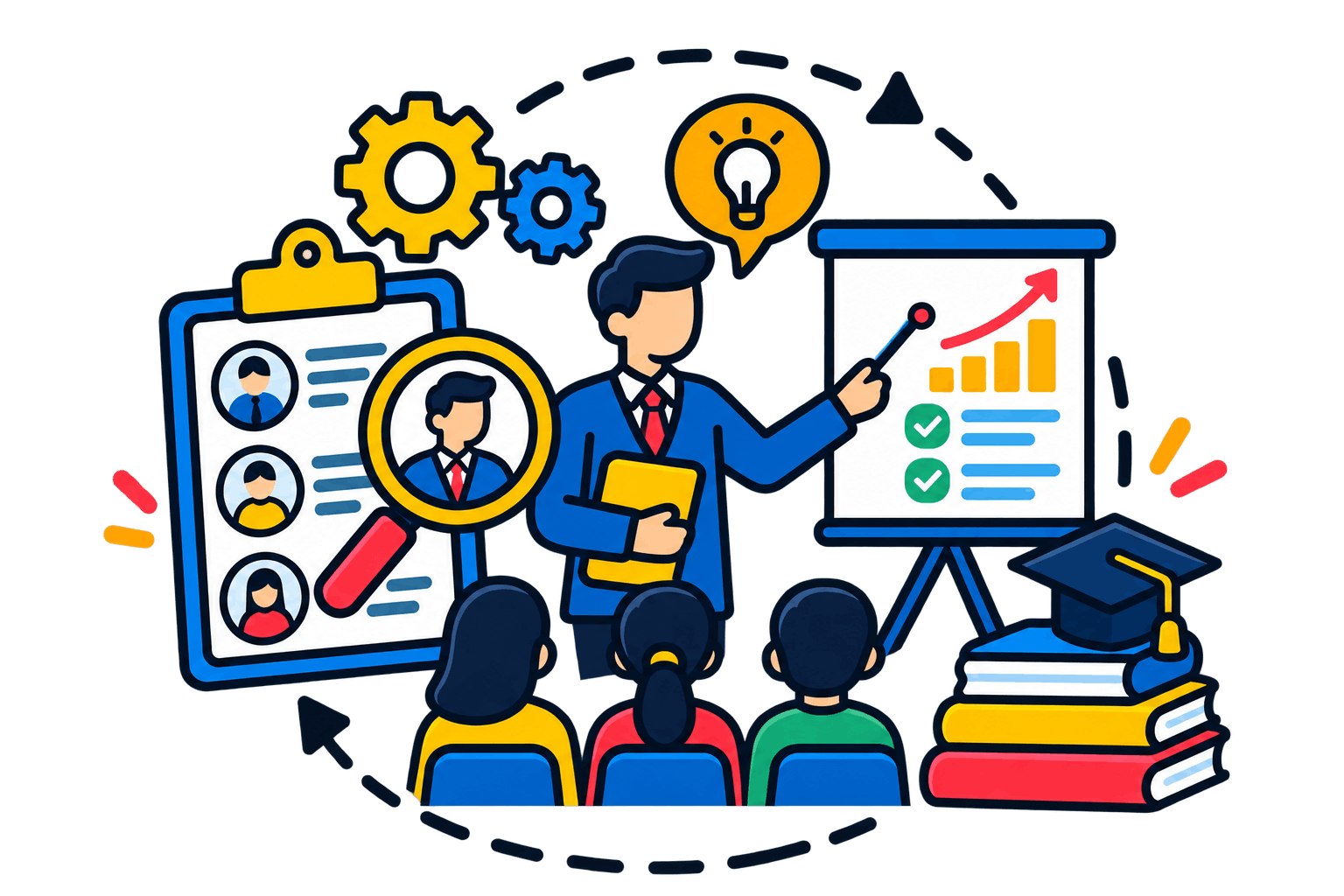 Teacher recruitment and staff training