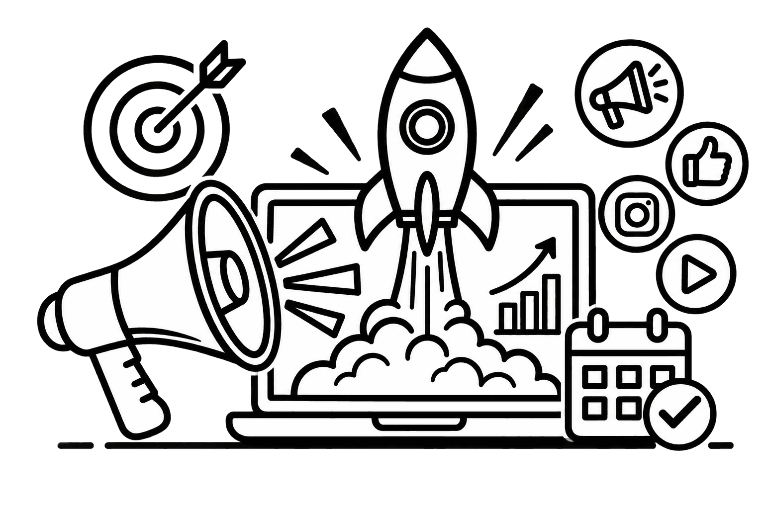 Digital marketing and audience promotion for the school launch
